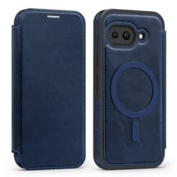 Luxury Flip Magnetic Slot Card Holder Leather Magnet Phone Case For Google Pixel 11 10 8 9 Pro XL 9A Solid Color Business Cover
