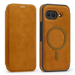 Luxury Flip Magnetic Slot Card Holder Leather Magnet Phone Case For Google Pixel 11 10 8 9 Pro XL 9A Solid Color Business Cover