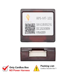 Car 16pin Audio Wiring Harness Canbus Decoder Box RP5-MT-101 for Mitsubishi Outlander Pajero Stereo Installation Wire Adapter