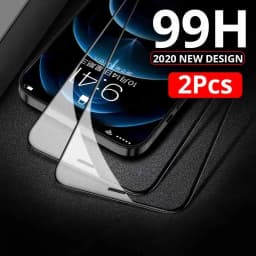 2Pcs 99H Protective Glass For iPhone 13 12 Mini 11 Pro 14 Pro Max Screen Protector For Iphone 14 7 8 15 Plus X XR XS Max Glass