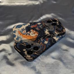 JapaneseUkiyoStyleDragon&TigerPhoneCaseforSamsungGalaxyS22S23S24S25FEPlusNote20Ultra4G5GGlossyFilmHardPC