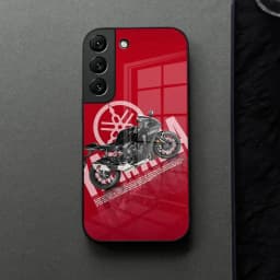 Motorcycle Racing Y-YamahaES-A Phone Case Glass For Samsung Galaxy S21 S26 S25 S22 S20 S24 S23 Ultra Fe Plus A16 A34 A54 A24 A53