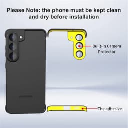 Built-in Camera Lens Protector Frameless Silicone Bumper Case for Samsung Galaxy S23 S24 Plus S22 Ultra S24+ Shockproof Cover