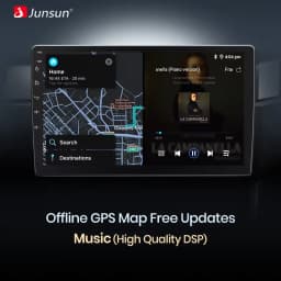 Junsun Qualcomm 8-Core 360 Camera Wireless CarPlay Android Auto Car Radio for Toyota Corolla Verso 2004-2009 GPS