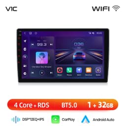 Junsun Qualcomm 8-Core 360 Camera Wireless CarPlay Android Auto Car Radio for Toyota Corolla Verso 2004-2009 GPS