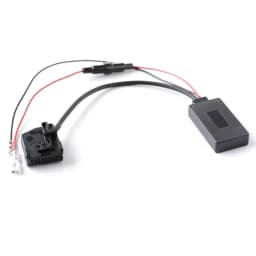 Biurlink Bluetooth AUX Module Fuse Safety Microphone Handsfree For Mercedes Comand 2.0 APS Bluetooth Audio Cable Adapter