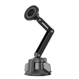 Universal Angle Adjustment Vacuum Suction Metal Cantilever Magnetic Stand for All Phones/Tablets Desktop & Wall-Mounted Use