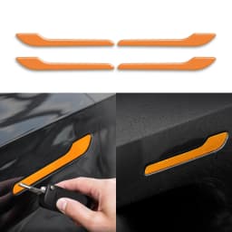 for Tesla model 3 model Y-shaped anti scratch car Reflective decal General Motors Car door handle 3D gel sticker anti scratch