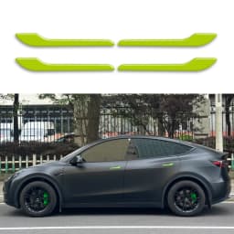 for Tesla model 3 model Y-shaped anti scratch car Reflective decal General Motors Car door handle 3D gel sticker anti scratch