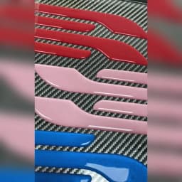for Tesla model 3 model Y-shaped anti scratch car Reflective decal General Motors Car door handle 3D gel sticker anti scratch
