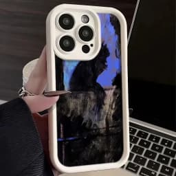 A54 5g Case For Samsung A16 Dark Funny Monster Cat Fox S22 Plus S21FE S23 S24 S25 S26 Ultra Galaxy A15 A55 A52 A53 A13 A34 Cover