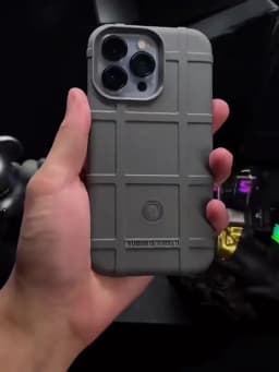 Shockproof Rugged Shield Matte Rubber Case for iPhone 18 15 14 13 12 11 16 17 Pro Max IPhone18 Dropproof Military Armor Cover