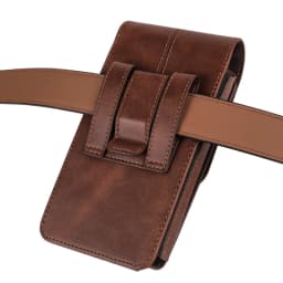 For iphone 17/17Pro/16Pro Max/16Plus/15/15Pro/14Pro Max/14Pro/14/13/12 Luxury Leather Belt Clip Case Men Mobile phone Waist Bag