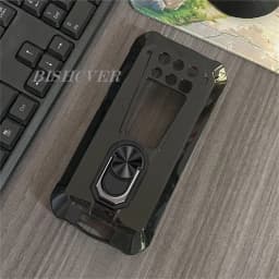Shockproof Ring Holder For Unihertz 8849 TANK 3 Pro 6.79" Unihertz 8849 Tank3 Case Soft Silicone TPU Protective Holder Cover
