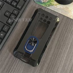 Shockproof Ring Holder For Unihertz 8849 TANK 3 Pro 6.79" Unihertz 8849 Tank3 Case Soft Silicone TPU Protective Holder Cover