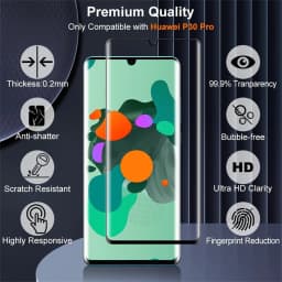1/4Pcs Full Cover Glass For Huawei P30 Pro Screen Protector For Huawei P30 Pro Tempered Glass Protective Film