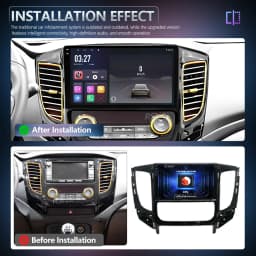 Android 16 Carplay Car Radio For Mitsubishi Pajero Sport 3 L200 5 Triton 3 2015-2019 Multimedia Video Player GPS Stereo 2Din DVD