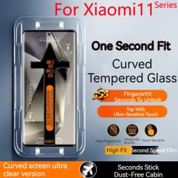 For Xiaomi 11Pro Dust-Free Cabin Tempered Glass For Xiaomi 11 Ultra Screen Protector For Xiaomi 11Ultra Second Pasting Box Film