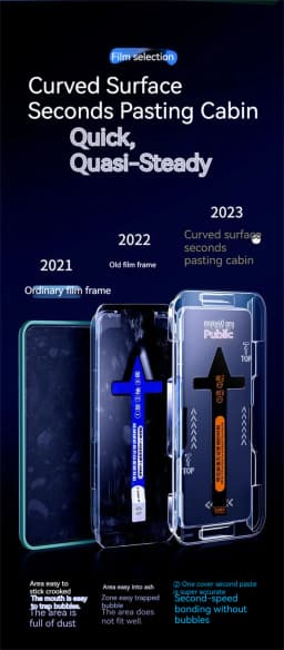 For Xiaomi 11Pro Dust-Free Cabin Tempered Glass For Xiaomi 11 Ultra Screen Protector For Xiaomi 11Ultra Second Pasting Box Film