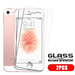 1/2/3/4Pcs For iPhone 5 Glass Apple iPhone 5 5S SE 2016 Tempered Glass 9H Transparent Clear Protective Screen Protector iPhone 5