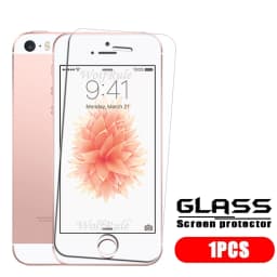 1/2/3/4Pcs For iPhone 5 Glass Apple iPhone 5 5S SE 2016 Tempered Glass 9H Transparent Clear Protective Screen Protector iPhone 5