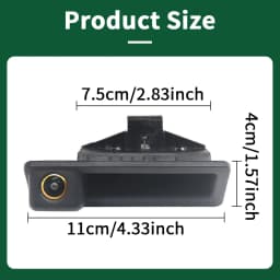AHD 1080P Waterproof Car Rear View Reverse Camera for BMW E60 E39 E90 E82 E61 X1 E84 X5 E70 E92 3/5 Series E88 E93 X6
