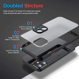 Luxury Matte Clear Square TPU Funda Case On For iPhone 17 16 15 14 13 12 11 Pro Max Plus Mini Plus Pls Funda IPHON Hard PC Cover