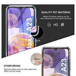 360 Full Body Front+Back Case For Samsung A23 A24 A25 A55 A54 A53 A52 A32 A33 A34 A14 A15 A05 A05S A12 A13 Clear PC Hard Cover