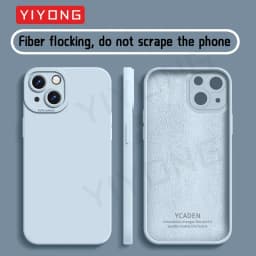For OnePlus9 Case YIYONG Square Liquid Silicone Soft Cover For OnePlus 9 Pro One Plus 9 R RT 9R 9RT OnePlus9R OnePlus9RT Cases
