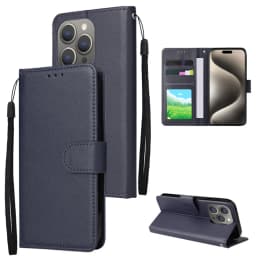 Wallet Card Slot Photo Frame Kickstand Magnetic Flip Leather Case For iPhone 15 Pro Max 14 Plus 13 12 11 XS XR SE 2022 8 7 Cover