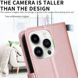 Wallet Card Slot Photo Frame Kickstand Magnetic Flip Leather Case For iPhone 15 Pro Max 14 Plus 13 12 11 XS XR SE 2022 8 7 Cover