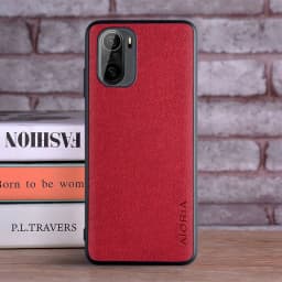 Case for Xiaomi Poco F3 Pro 5G NFC coque Luxury textile Leather skin soft hard phone cover for xiaomi poco f3 case funda capa