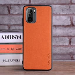 Case for Xiaomi Poco F3 Pro 5G NFC coque Luxury textile Leather skin soft hard phone cover for xiaomi poco f3 case funda capa