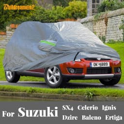 Full Car Cover Auto Anti-UV Sun Snow Rain Ice Wind Dust Resistant Cover For Suzuki SX4 Celerio Ignis Dzire Baleno Ertiga