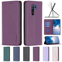 Redmi 9 9A 9T Case Luxury Leather Flip Magnetic Phone Case for Funda Xiaomi Redmi 9 9A 9T 9AT 9C NFC Cover Card Slot Shell Coque