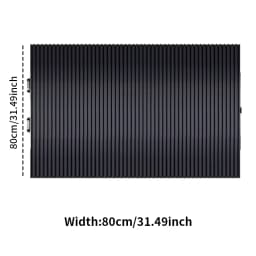 Car Retractable Windshield Sunshade with Suction Cups Folding Front Rear Window Sun Shade Summer UV Blocking Sun Protective
