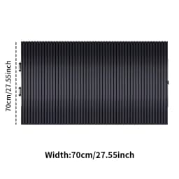 Car Retractable Windshield Sunshade with Suction Cups Folding Front Rear Window Sun Shade Summer UV Blocking Sun Protective