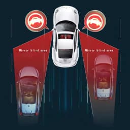 Universal Model Is Suitable For All Cars BSD Blind Spot Monitoring, High Speed Overtaking Assist Warning