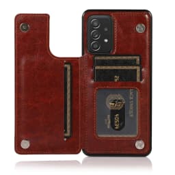 Flip Leather Wallet Case for Samsung Galaxy S21 S20 S23 FE S22 S24 Plus Note 20 Ultra A52S A52 A53 A54 A73 A72 Card Holder Cover