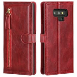 Leather Skin Flip Wallet Book Phone Case Cover for Samsung Galaxy Note9 Note 9 SM-N960F/DS Card Holder Stand Funda GalaxyNote9