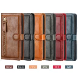 Leather Skin Flip Wallet Book Phone Case Cover for Samsung Galaxy Note9 Note 9 SM-N960F/DS Card Holder Stand Funda GalaxyNote9