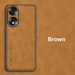 Luxury PU Leather Case For Honor 90 70 50 Back Cover Matte Full Protection TPU Silicone Phone Case For Honor50 Honor70 Honor90