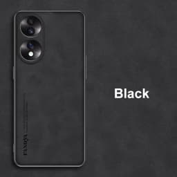 Luxury PU Leather Case For Honor 90 70 50 Back Cover Matte Full Protection TPU Silicone Phone Case For Honor50 Honor70 Honor90