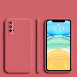 Fashion Square Frame Silicone Phone Case For Huawei Honor 20 10 30 30S Pro Lite Coque Full Protector Soft funda Cover