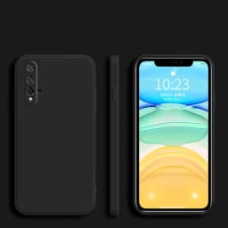 Fashion Square Frame Silicone Phone Case For Huawei Honor 20 10 30 30S Pro Lite Coque Full Protector Soft funda Cover