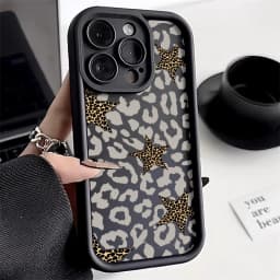 Leopard Print Phone Case For Samsung A56 A57 5g A16 S22 S26 Ultra Plus A37 A07 A17 A55 A54 A36 A35 A53 A73 A34 A52 A15 Cover