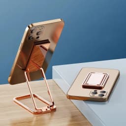 Phone Ring Holder for iPhone Pro Xiaomi Finger Kickstand 360 Degree Rotation Metal Cell Phone Ring Grip Foldable Cellphone Stand