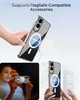 Magnetic Magsafe Case For Samsung Galaxy S25 Edge S24 S23 S21 FE S22 Ultra Plus Hybrid Shockproof Hard Cover S25Edge 25Plus S 25