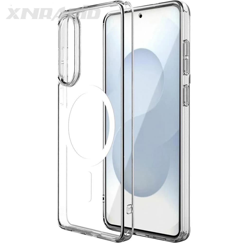 Magnetic Magsafe Case For Samsung Galaxy S25 Edge S24 S23 S21 FE S22 Ultra Plus Hybrid Shockproof Hard Cover S25Edge 25Plus S 25