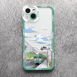 Anime Scenery Flower Pattern Case for Motorola Moto G53 G22 G32 G52 G30 Edge 40 Pro G71 G72 G73 G60S G9 Plus Clear Soft Cover